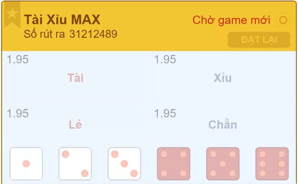 Khái quát về tựa game Tài xỉu Max K8cc