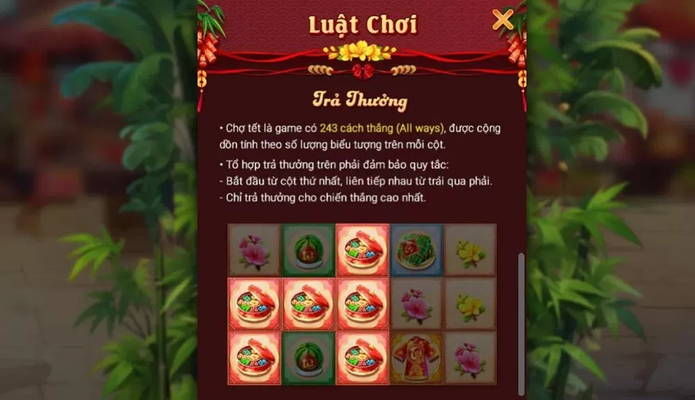 Phải vững luật chơi để thao tác quay thưởng